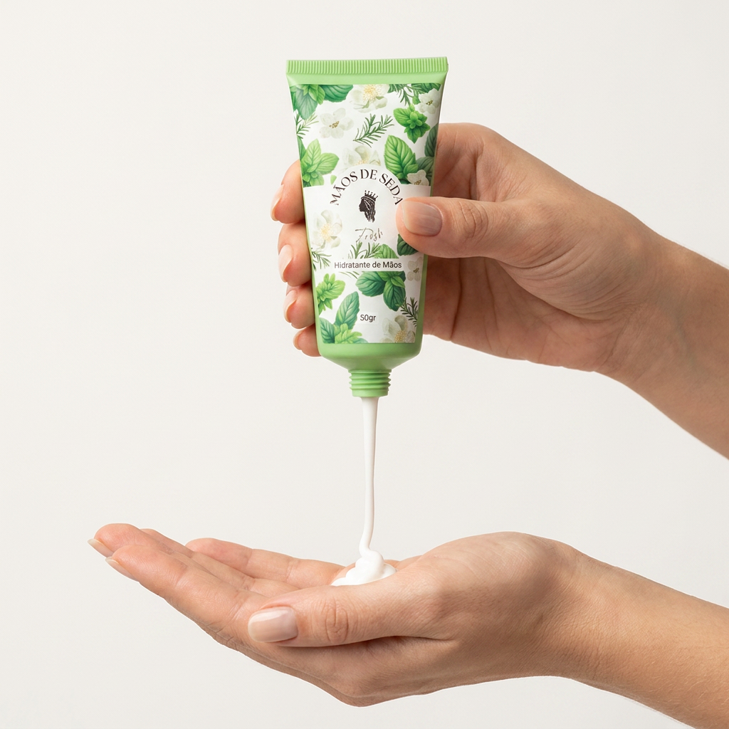 Mãos de Seda Fresh – Creme Natural para Mãos 50g