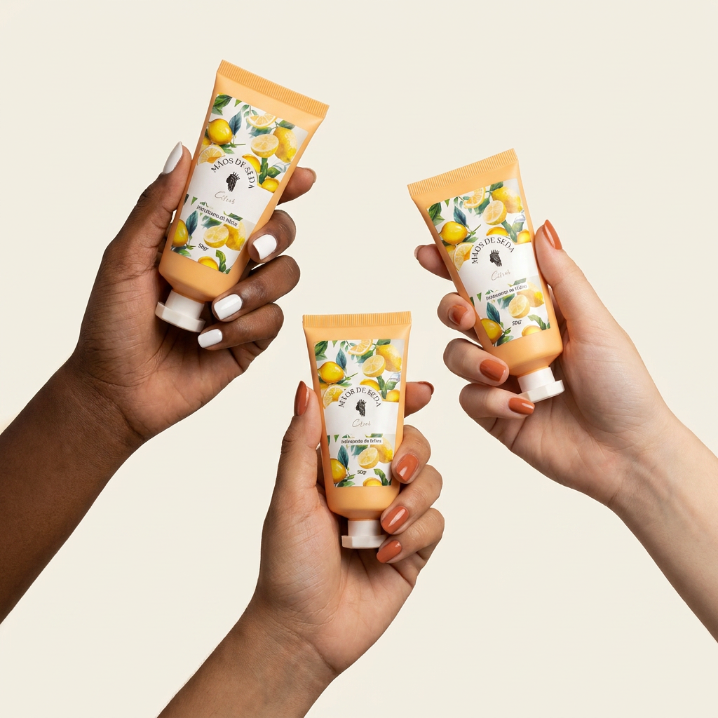 Mãos de Seda Citrus – Creme Natural para Mãos 50g
