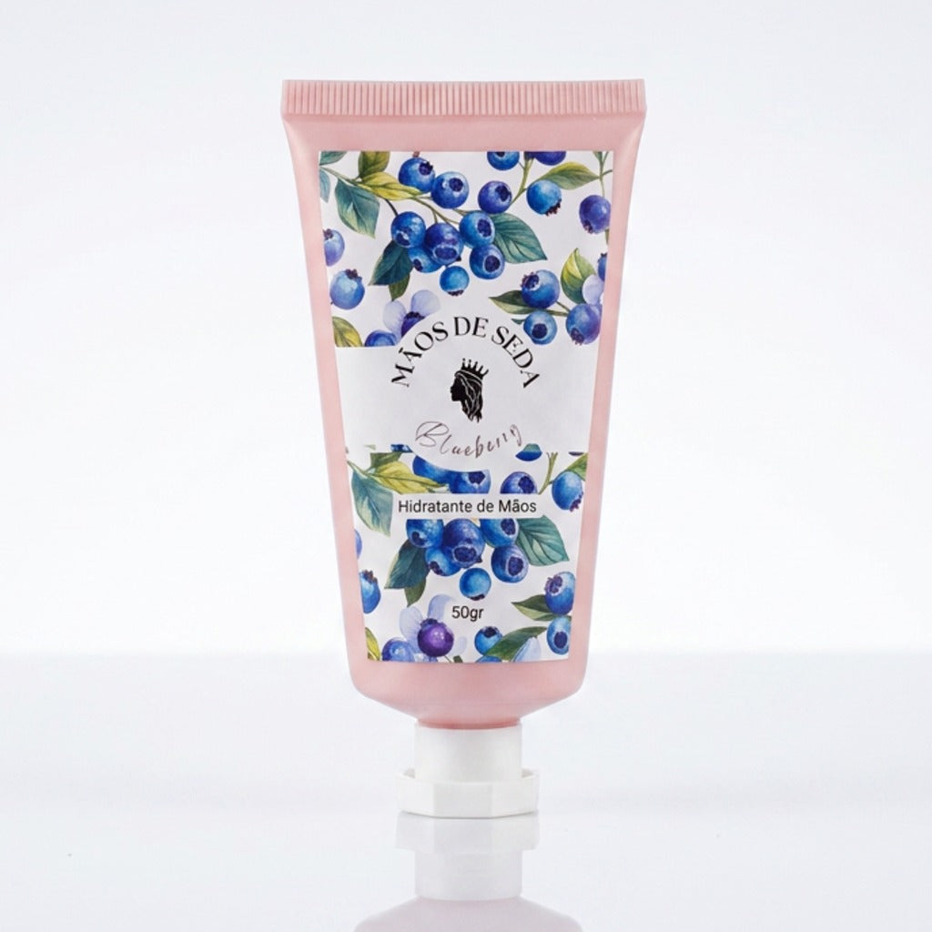 Mãos de Seda Blueberry – Creme Natural para Mãos 50g