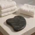 Pedra Gua Sha Facial - Verde