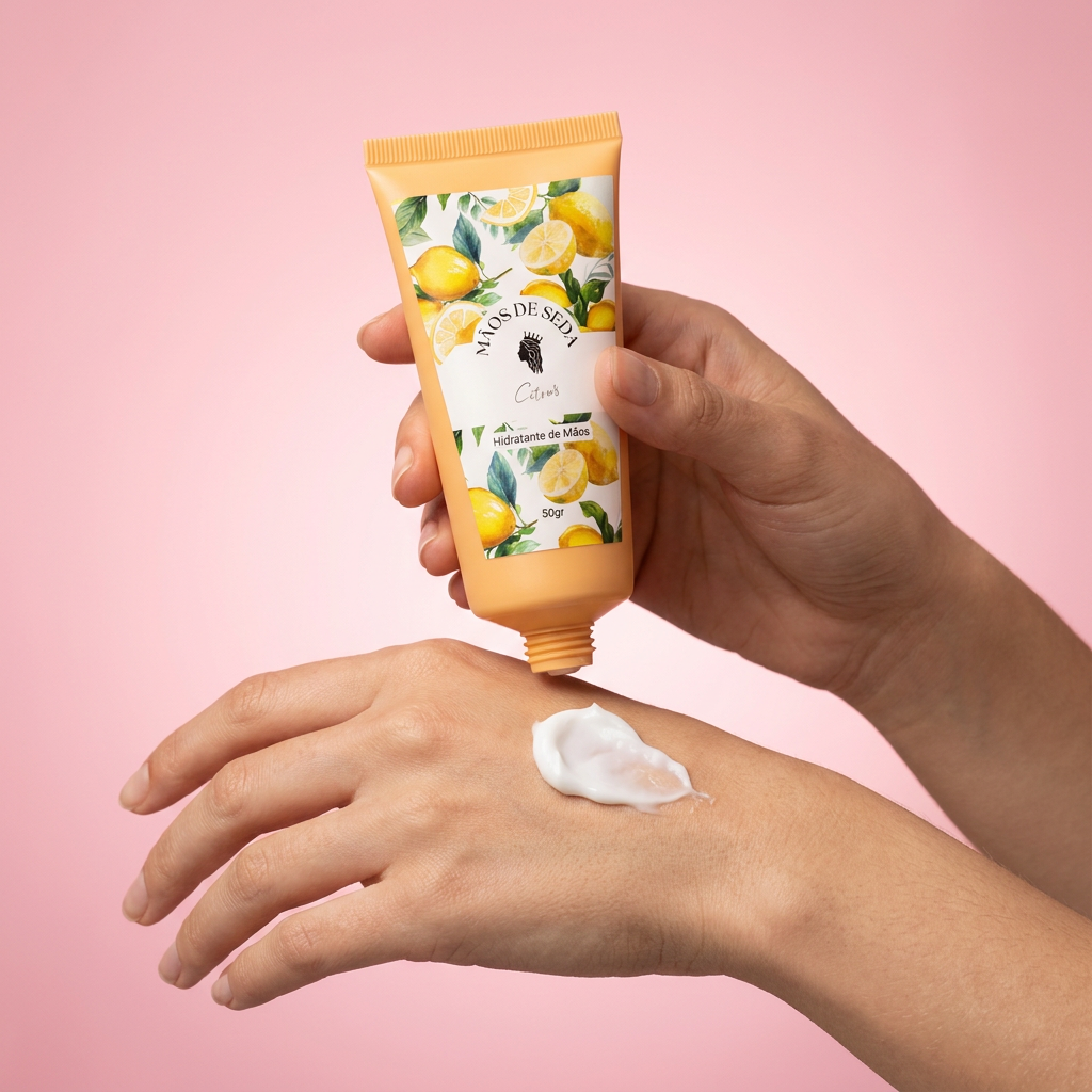 Mãos de Seda Citrus – Creme Natural para Mãos 50g