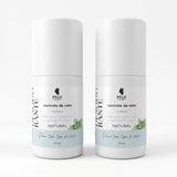 2 Unidades desodorante Roll-on Natural Unissex - 60ml