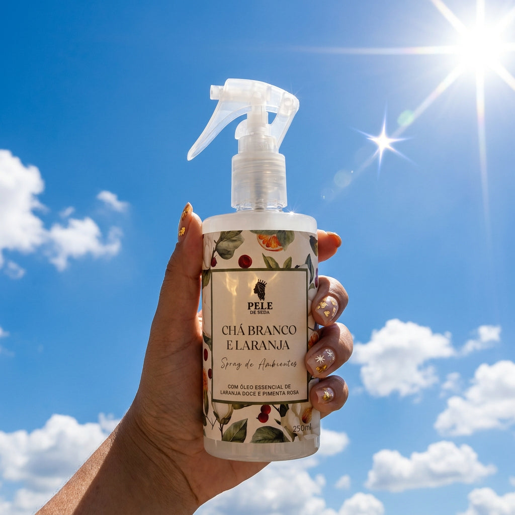 Chá Branco e Laranja - Spray de Ambientes